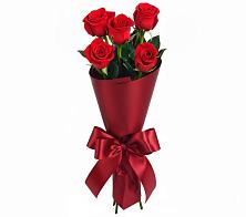 Букет 5 Красных роз Эдлесс Лав в Жердевке