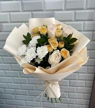 Букет цветов из:  Розы и Хризантемы в Жердевке