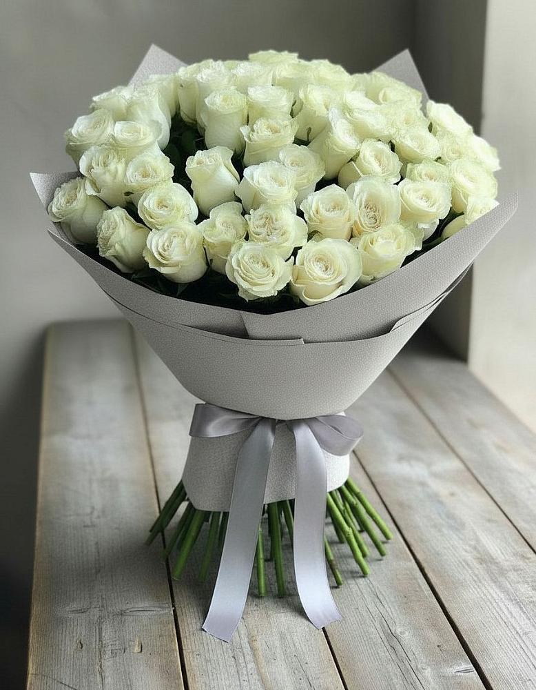 Букет 35 Белых роз в Жердевке