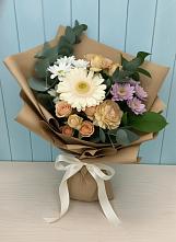 Букет цветов из:  Герберы и Хризантемы в Жердевке