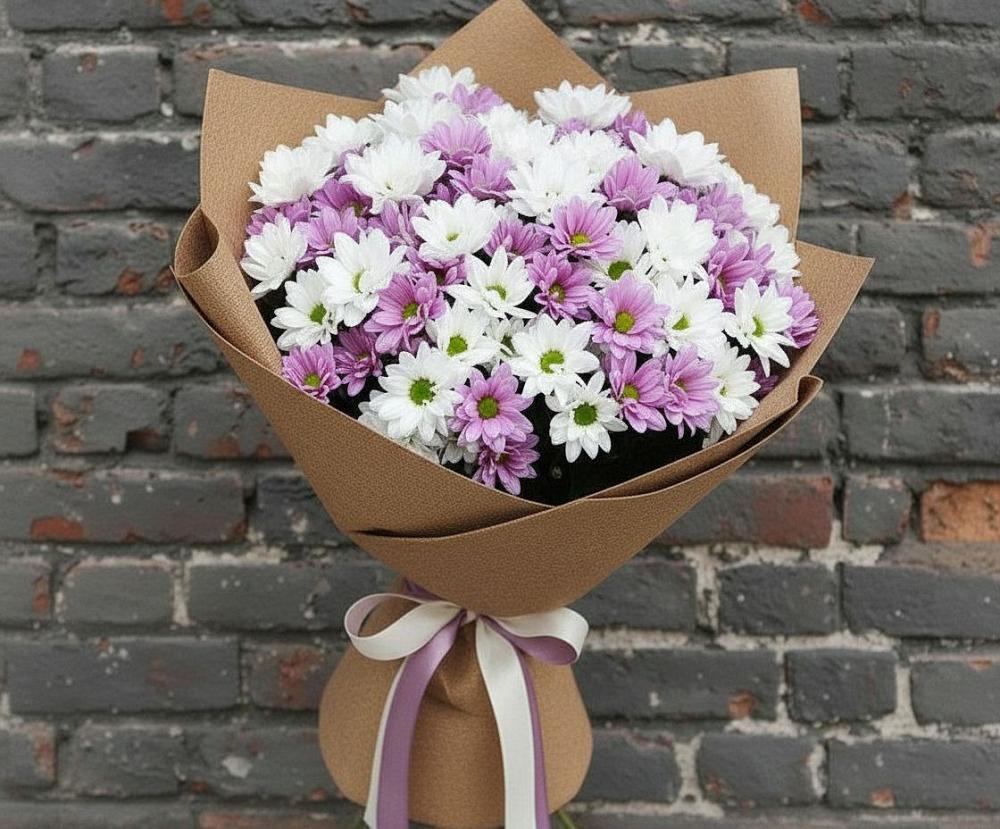 Букет цветов из: Хризантемы в Жердевке