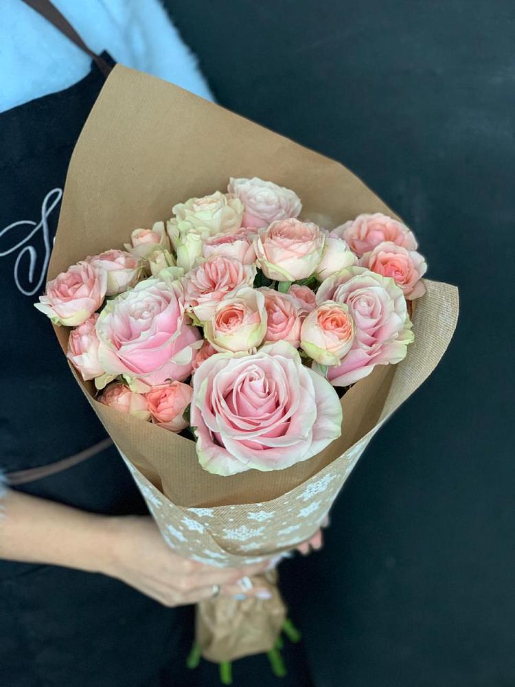 Букет цветов из: Хризантемы и Розы в Жердевке