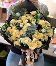 Букет цветов из:  Розы и Лизиантусы #REPLACE_PRED# Жердевке