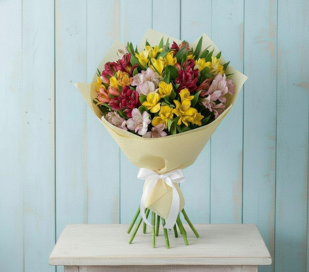 Букет цветов из: Альстромерии в Жердевке